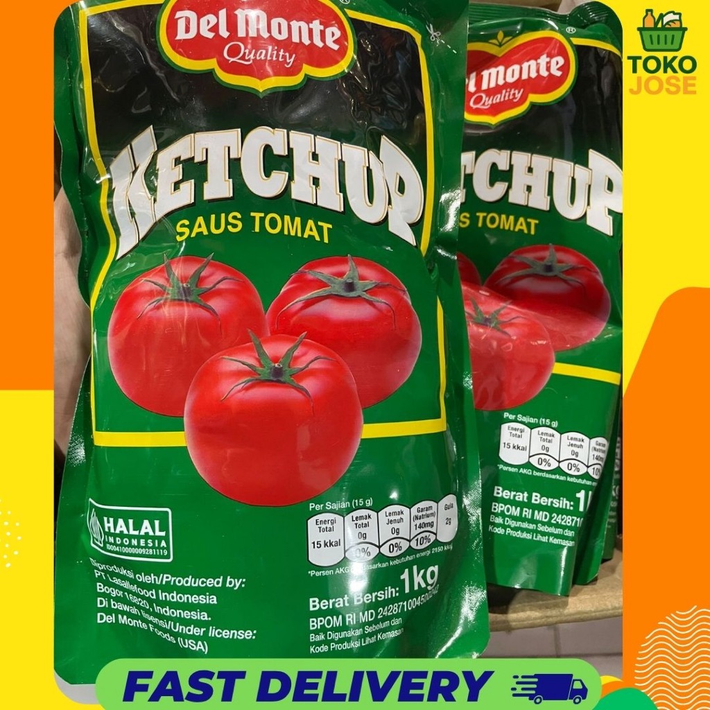 

Saus Tomat Delmonte Refill 1Kg (1 Pcs)