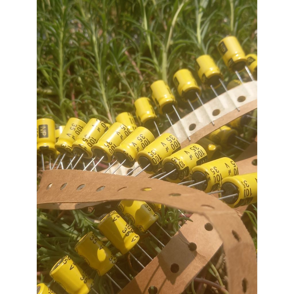 elco 100uf 35v bipolar nonpolar