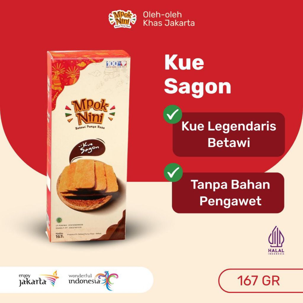 

Sagon Betawi | Mpok Nini | Oleh-Oleh Khas Jakarta