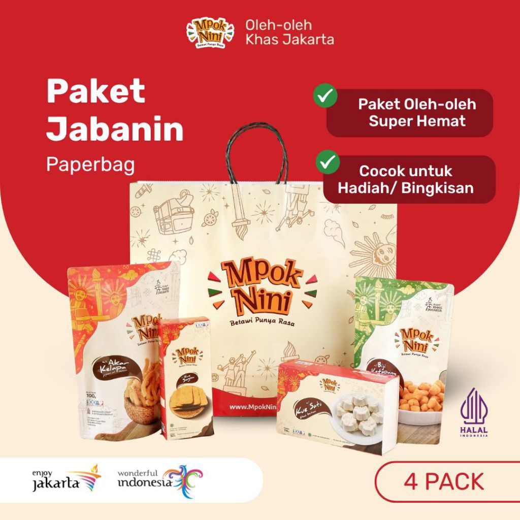 

wadistroalip PAKET OLEH OLEH KHAS JAKARTA JABANIN Oleh Oleh Betawi Mpok Nini