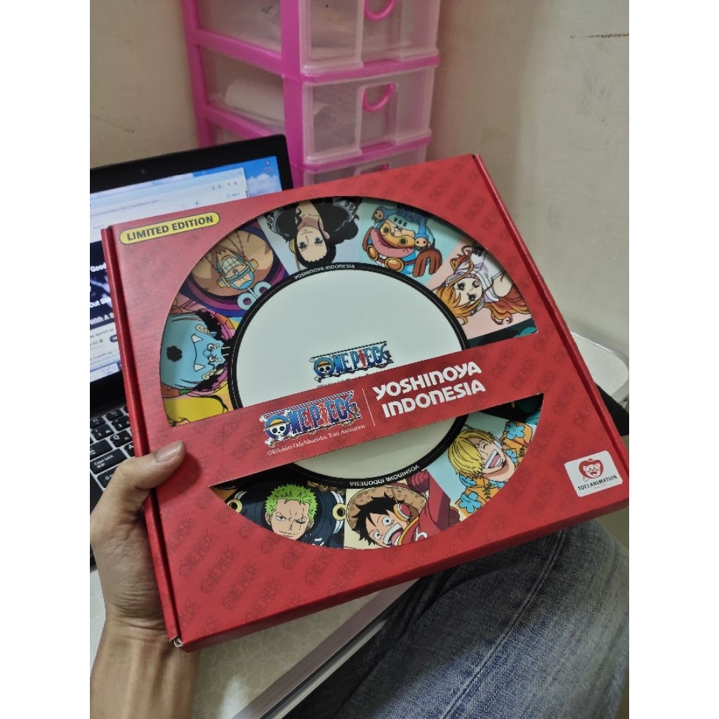One piece x yoshinoya piring makan
