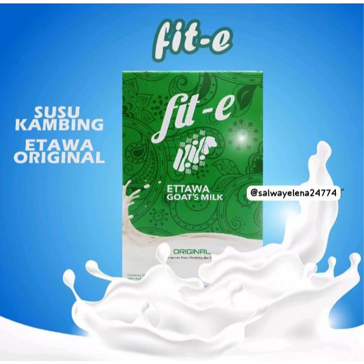

FIT-E SUSU KAMBING ETAWA 200GR NUTRISI TINGGI KALSIUM ORIGINALLL