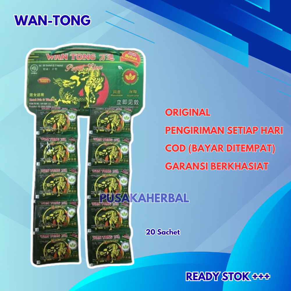 

Wan-Tong Kapsul Original Hanger 20 Sachet