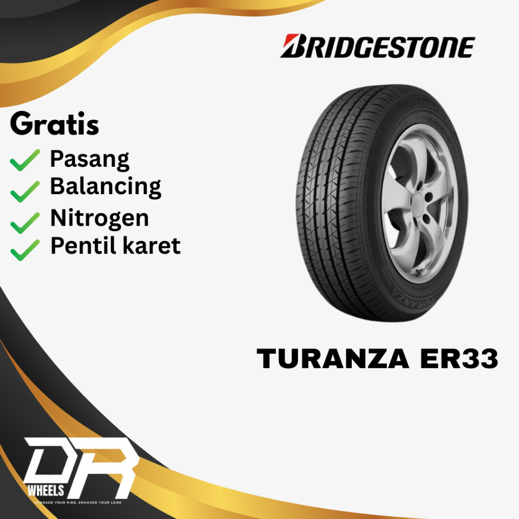Ban bridgestone untuk mobil standar hrv dll ukuran 215/55 r17 bridgestone turanza er33