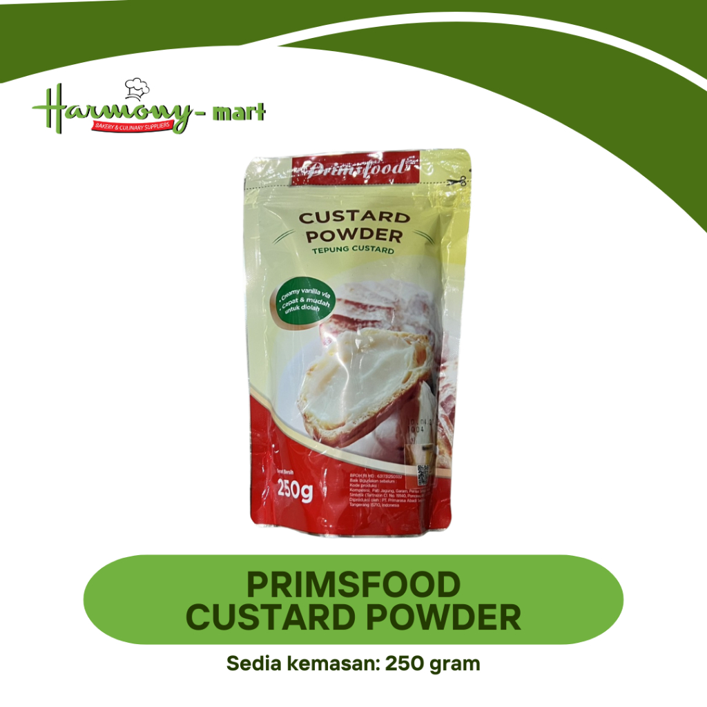 

Prims Food Tepung Custard / Custard Powder / Vla Instant Primsfood - 250gr