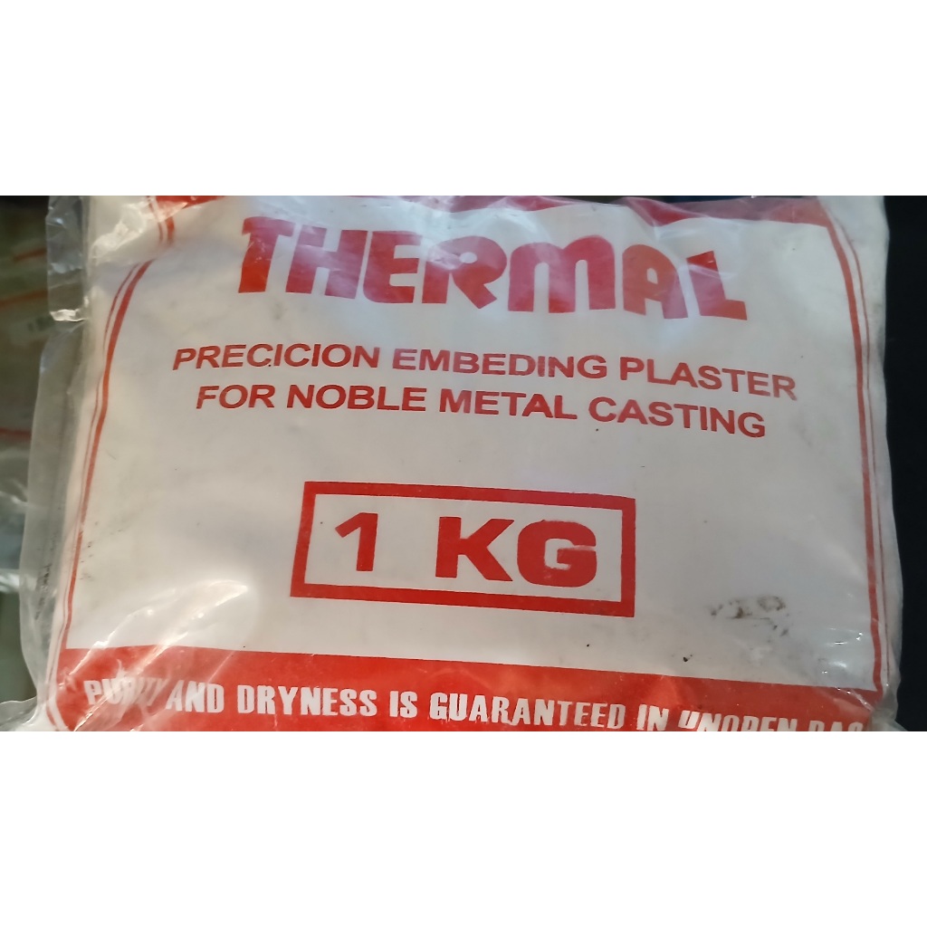THERMAL PLASTER CETAK PRESISI UNTUK PENUANGAN LOGAM MULIA 1 KG