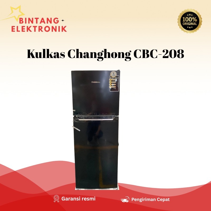 KULKAS CHANGHONG CRF-208 2 PINTU 165 LITER HEMAT LISTRIK