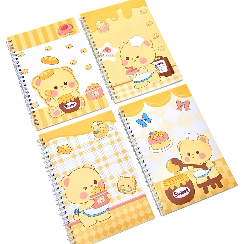 

NOTEBOOK SPIRAL BUTTER BEAR ( 40 LEMBAR ) / BUKU TULIS CATATAN
