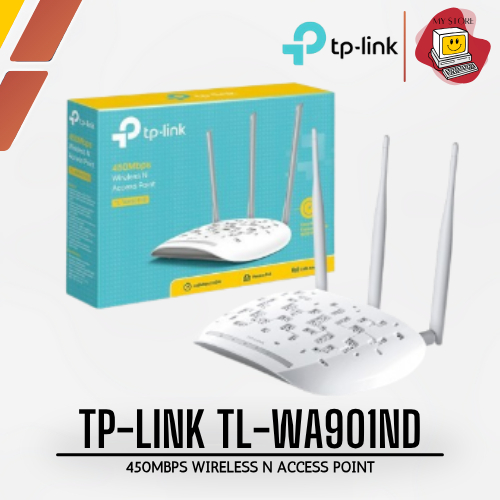 TPLINK Wireless N Access Point TP-LINK TL-WA901ND WA901ND 450Mbps