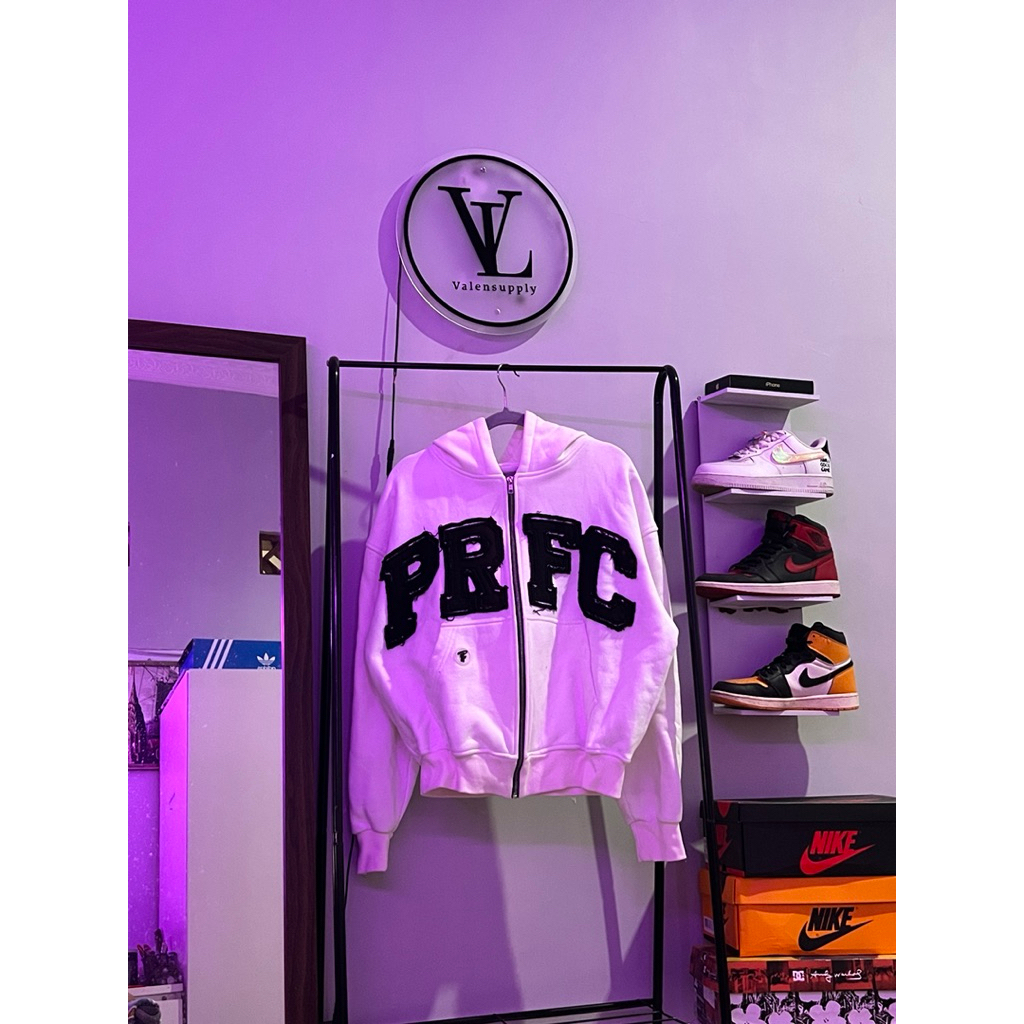 Preface Odyssey White Zip Hoodie