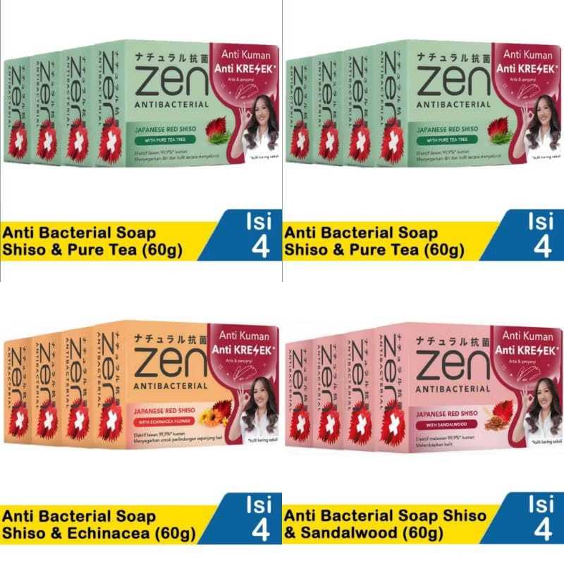 ZEN SABUN MANDI BATANG ANTI BACTERIAL - SABUN MANDI SEHAT ZEN