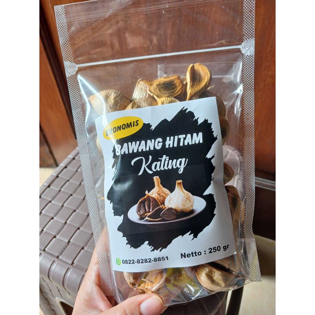 

PROMO‼️‼️Black garlic homemade 250g (bawang kating)