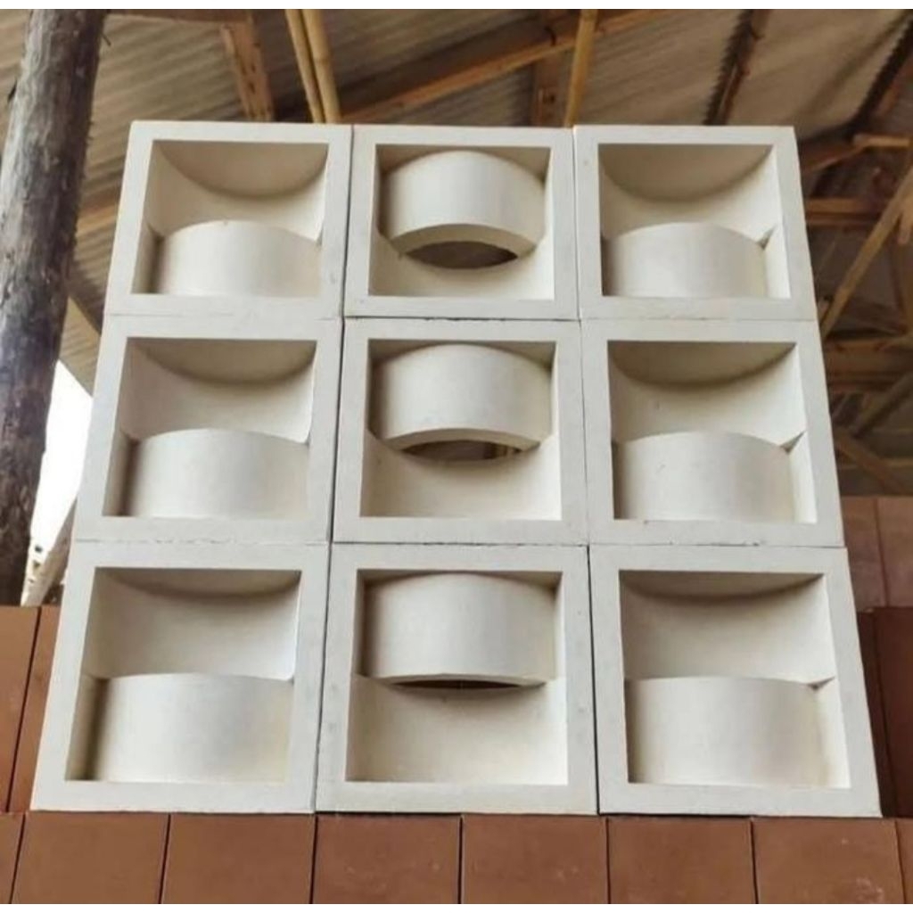 ROSTER BETON ROSTER MINIMALIS LOSTER MOTIF ZIGZAG BULAT