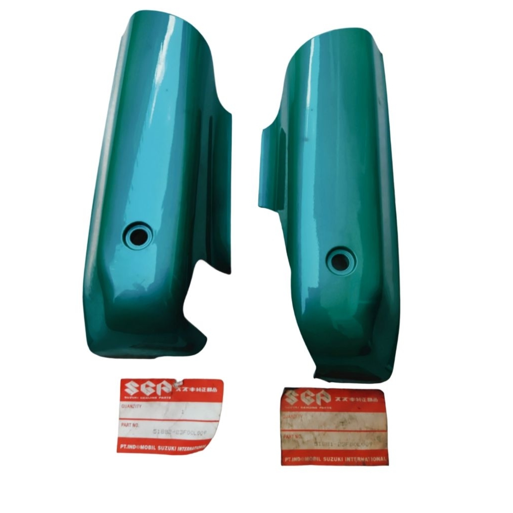Tutup cover shock depan ori Suzuki Shogun New 110