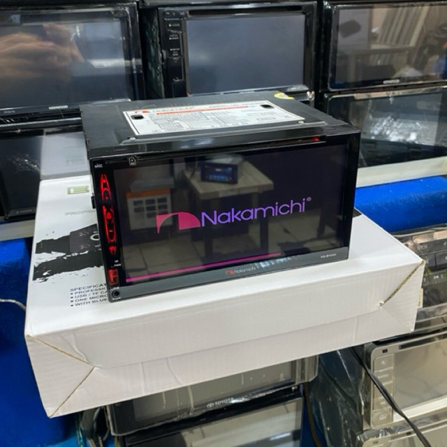 head unit double din merek nakamichi