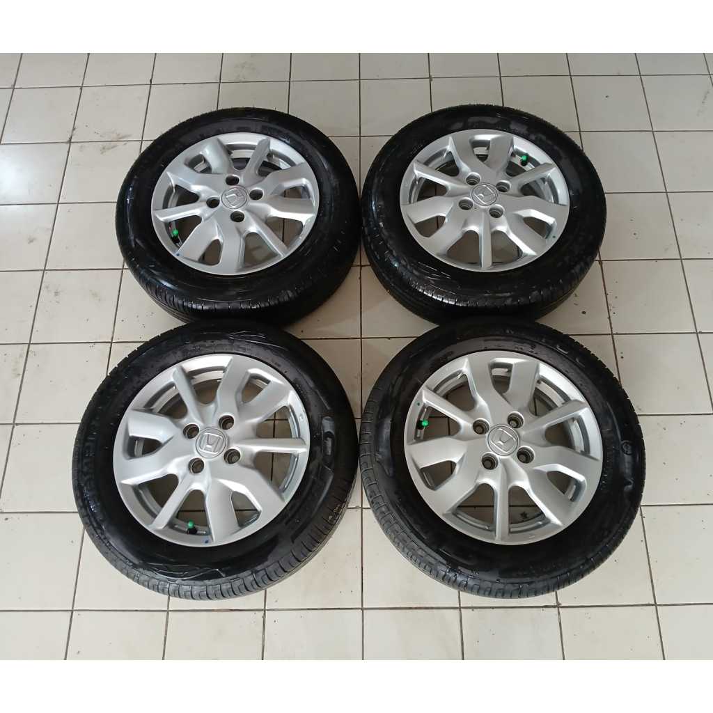 VELG MOBIL BEKAS COPOTAN NEW BRIO R14 PCD 4X100 UNTUK SIGRA CALYA AYLA AGYA MIRAGE