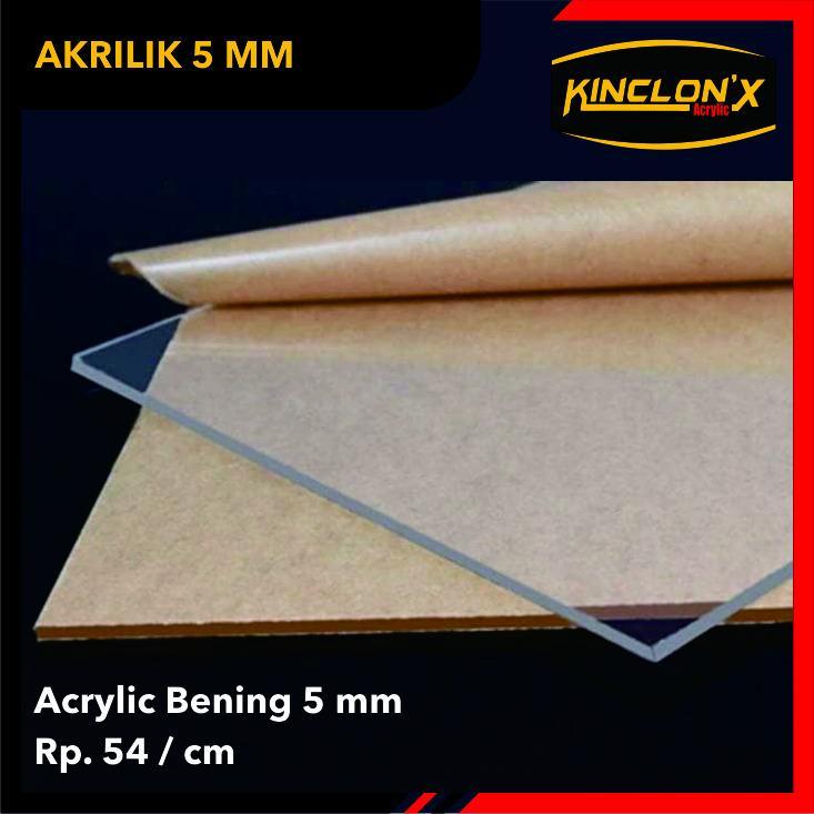 

5MM Acrylic/Akrilik Lembaran custom ukuran bebasan Bening