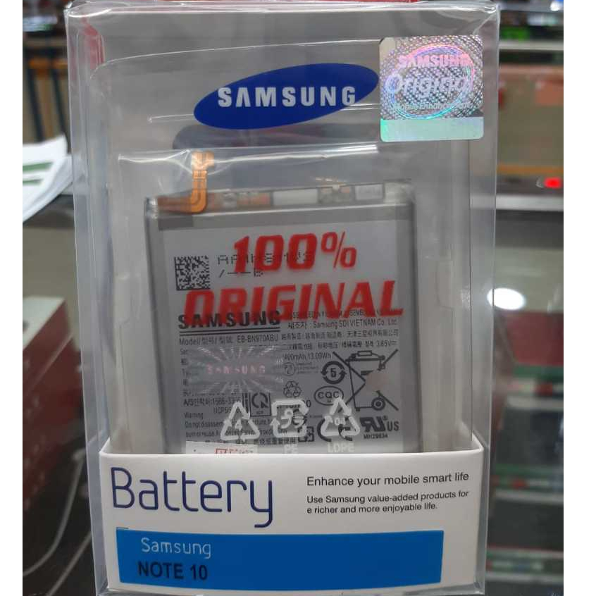 Baterai samsung note 10 EB-BN970ABU Buat Handphone Samsung Galaxy Note10 original 100%