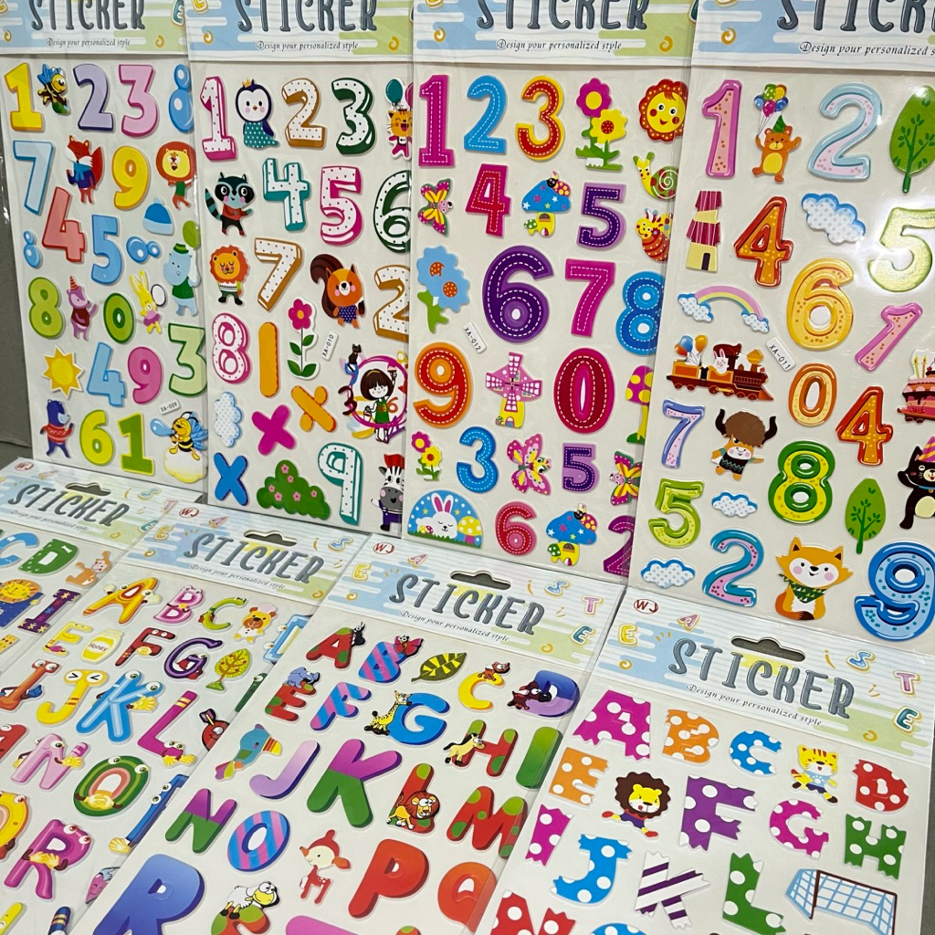 

Stiker Alfabet / Stiker Nomor / Stiker Dekorasi