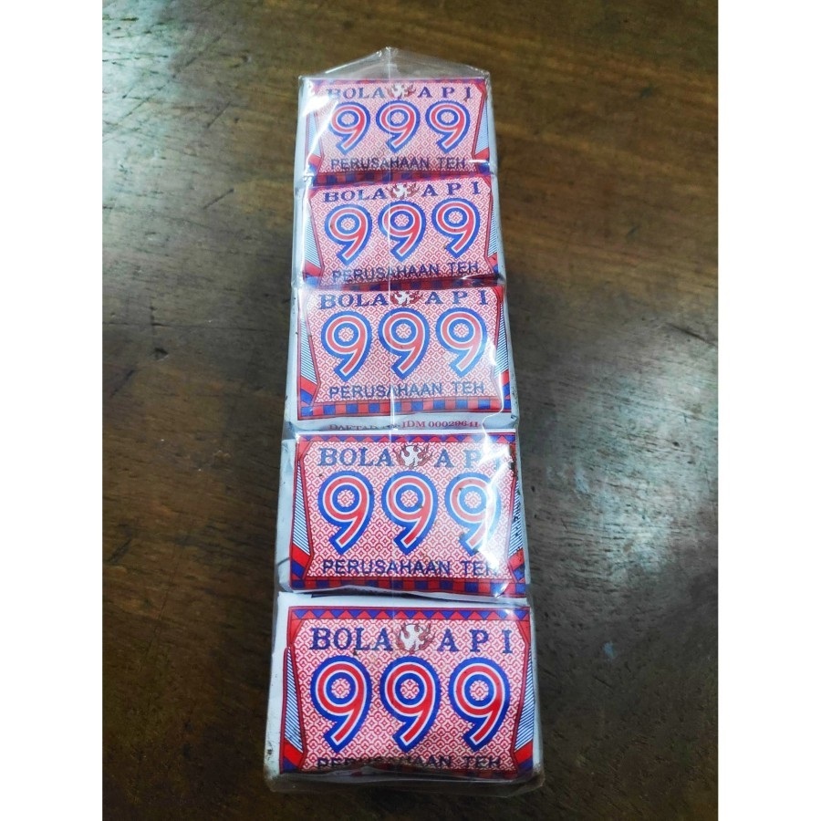 

(GROSIR / Beli Banyak Lebih Hemat) [5 Packs] Teh Tubruk Cap 999