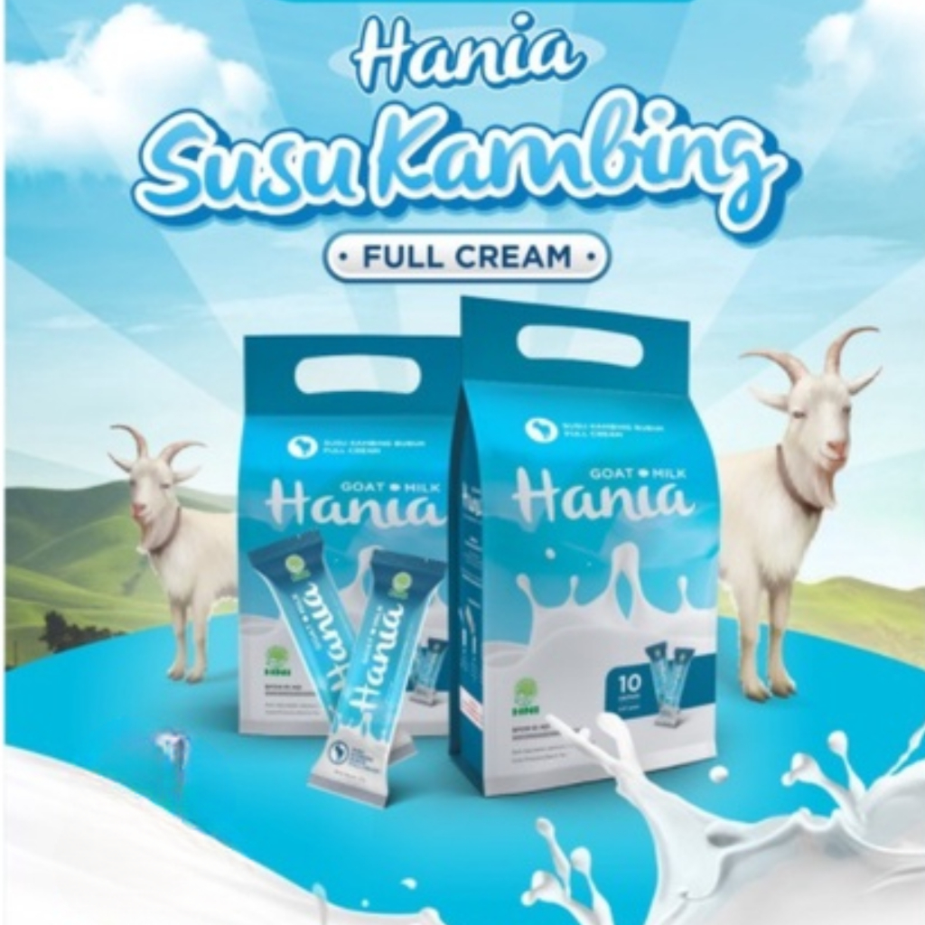 

Hania Susu Bubuk Full Cream - HNI HPAI BPOM