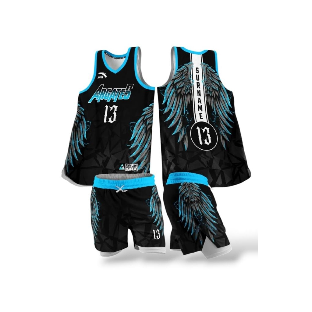 CUSTOM JERSEY BASKET SOLO / CUSTOM JERSEY BASKET Satuan Desain 6