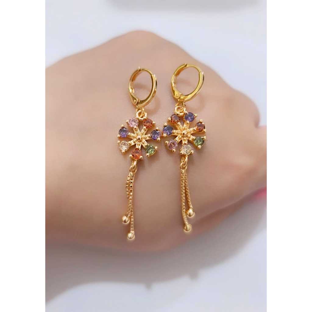 ANTING JURAI SWAROSKI /PERHIASAN DEWASA/AKSESORIS FASHION/FASHION/ANTING