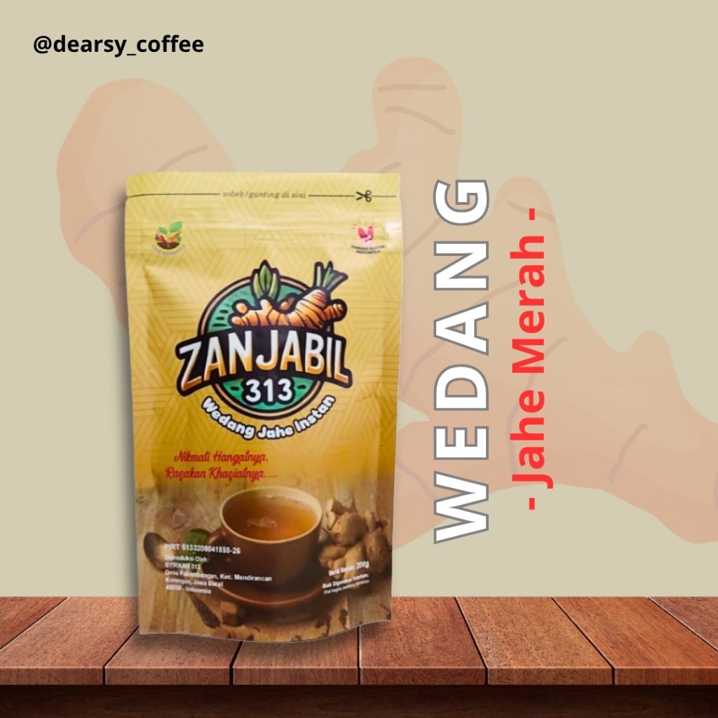 

ZANJABIL 313 Wedang Jahe Merah Jamu Kesehatan