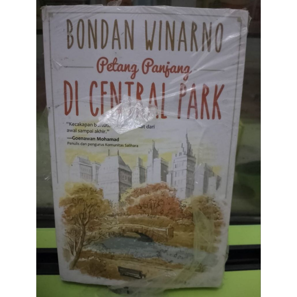NOVEL "PETANG PANJANG DI CENTRAL PARK" OLEH BONDAN WINARNO