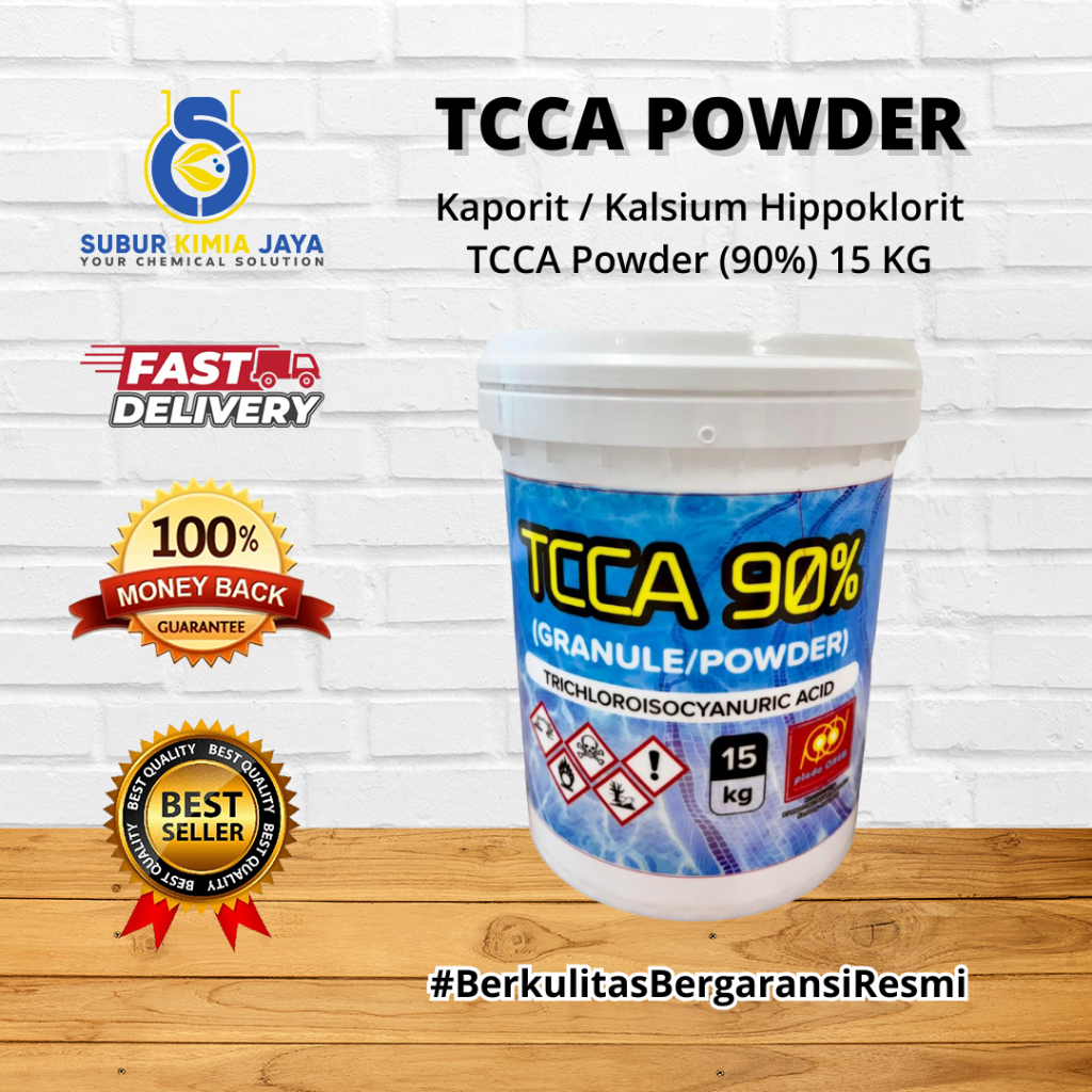 

Kaporit / Kalsium Hippoklorit TCCA POWDER (90%) EX LOKAL 15KG Premium