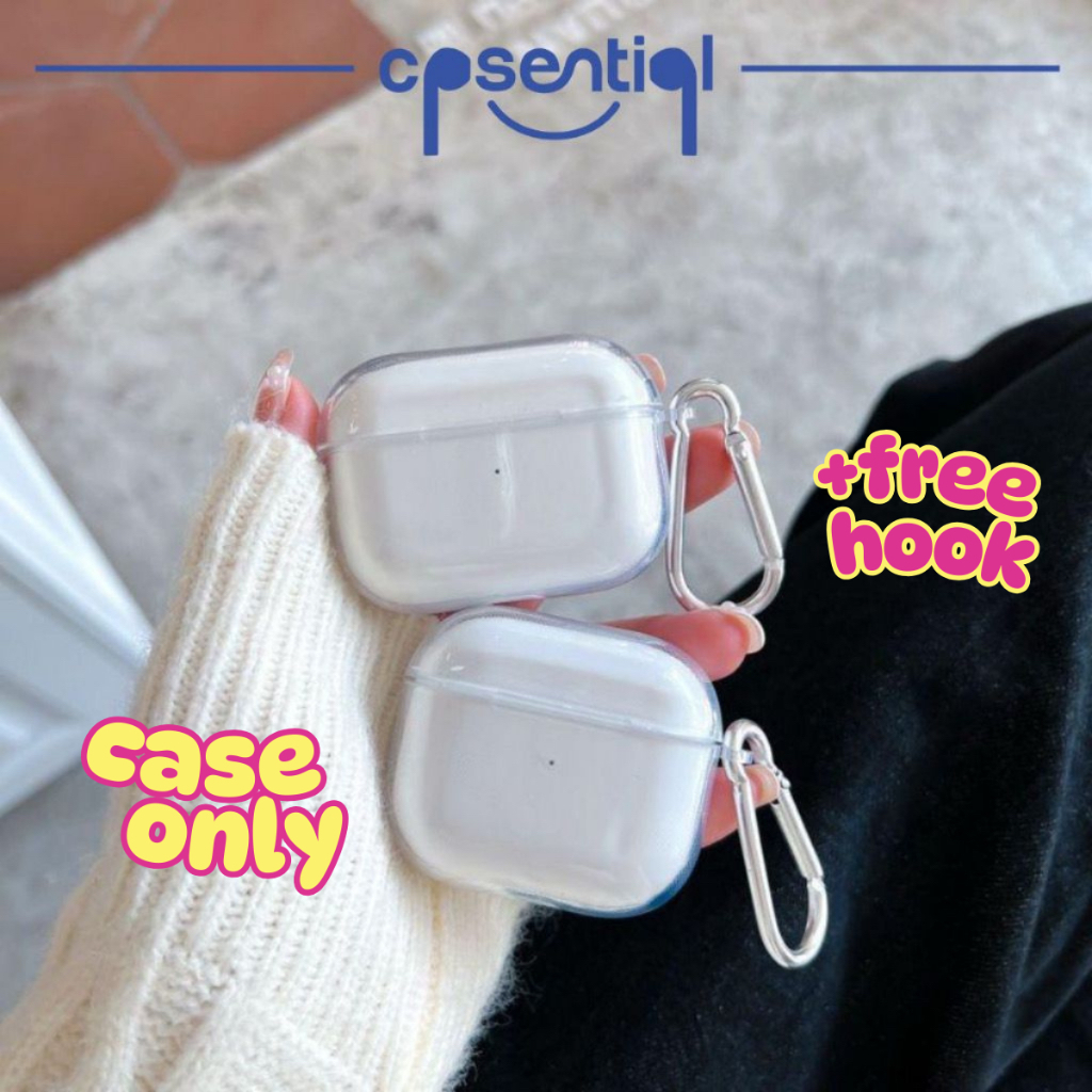 [BUKAN HEADSET] COD SoftCase Clear Airpods Pro 2 | Airpods Pro | Airpods Gen 3 | Airpods Gen 1/2 | I