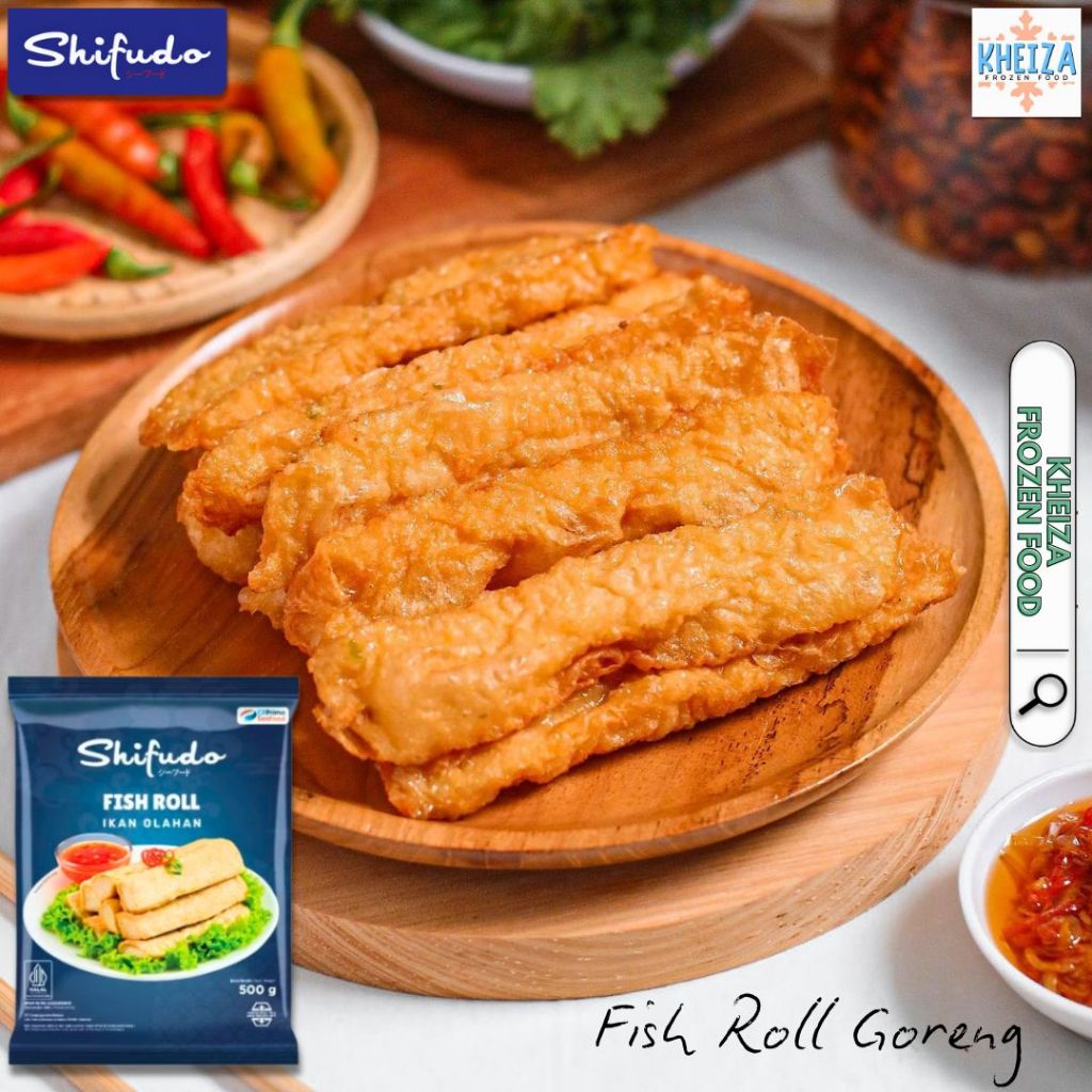 

SHIFUDO Fish Roll - Ikan Gulung 250gram 500gram Shifudo - Kheiza Frozen
