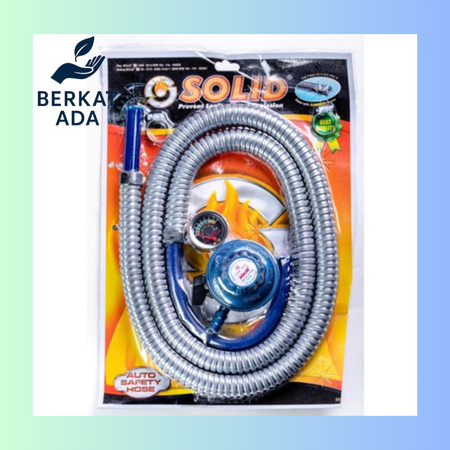 BA Selang Gas Solid Komplit + Kepala Regulator