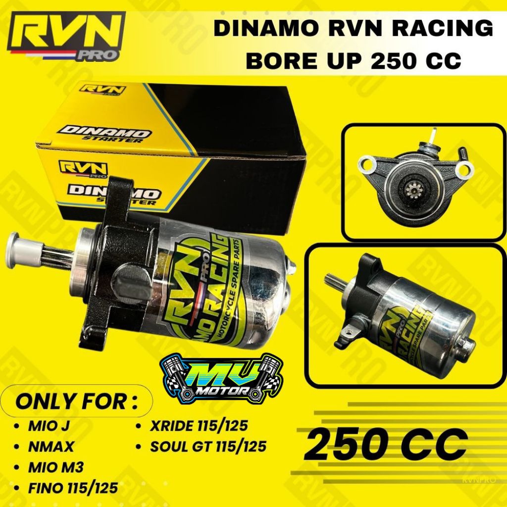 DINAMO STARTER RACING NMAX MIO J MIO M3 FINO SOUL GT XRIDE MIO GT MIO S Z FREEG O LEXI FAZZIO FILANO