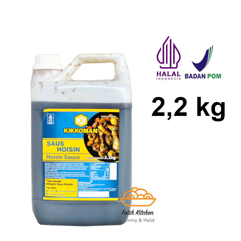 

Kikkoman Hoisin Sauce Halal 2,2 kg Jerigen