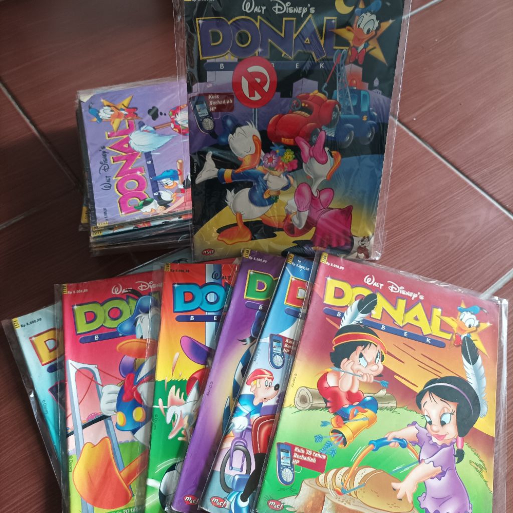 Komik Donal Bebek Banyak Nomor Koleksi Lengkap