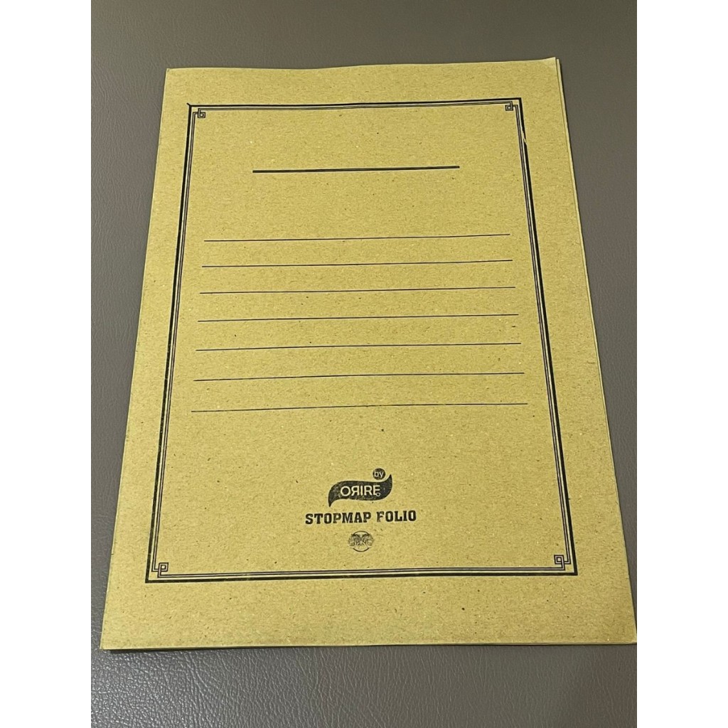 

MAP FOLIO KERTAS KUNING