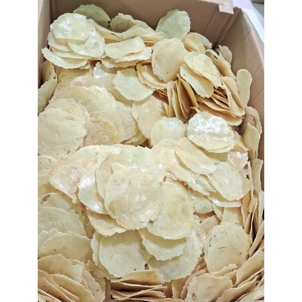 

eming melinjo mentah besar tipis kering lebar 4 biji melinjo siap goreng