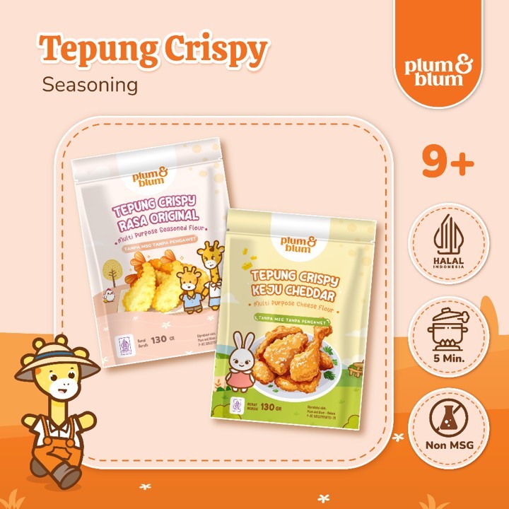 

Plum & Blum - Tepung Crispy Serbaguna / Tepung Bumbu Serbaguna -150 gr