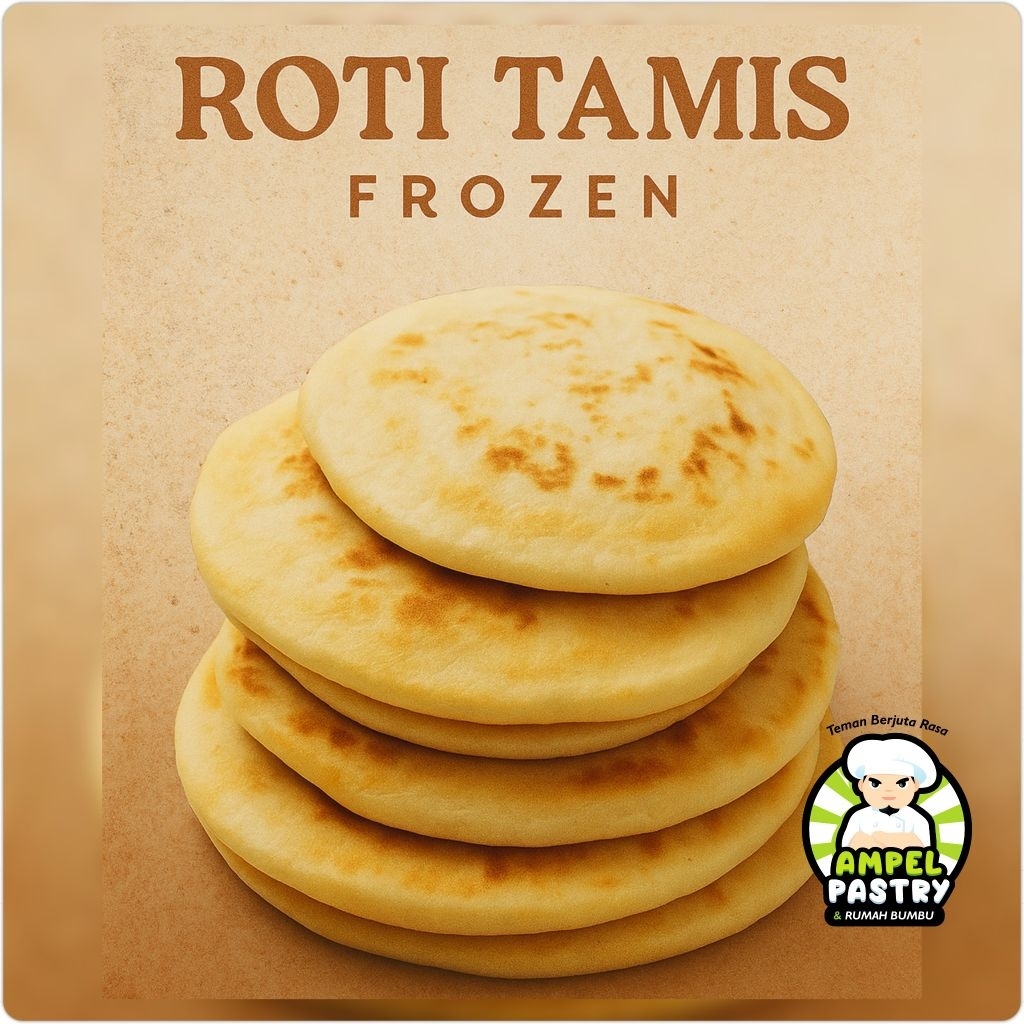 

Roti Tamis India 'Frozen / Beku' KHUSUS GOJEK - GRAB