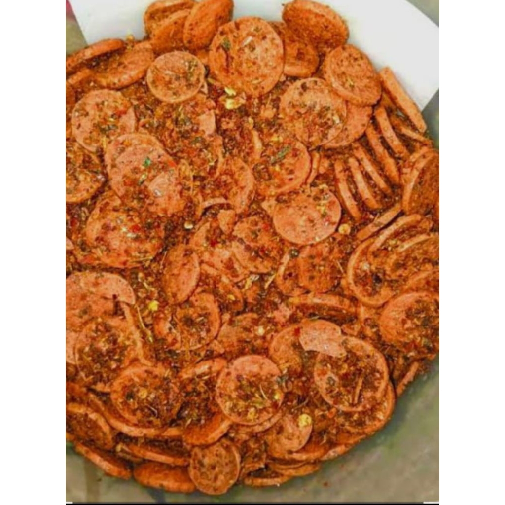 

sosis goreng pedas daun jeruk