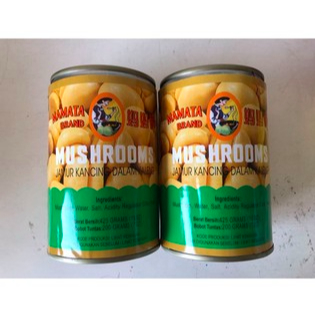 

Mamata Brand Mushroom Besar/ jamur kancing kaleng/ whole mushroom 425g