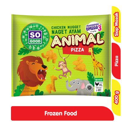 

So Good Naget Ayam Animal Pizza 400 g