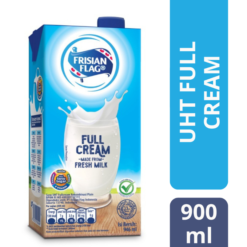 

FRISIAN FLAG UHT FULL CREAM 900ML