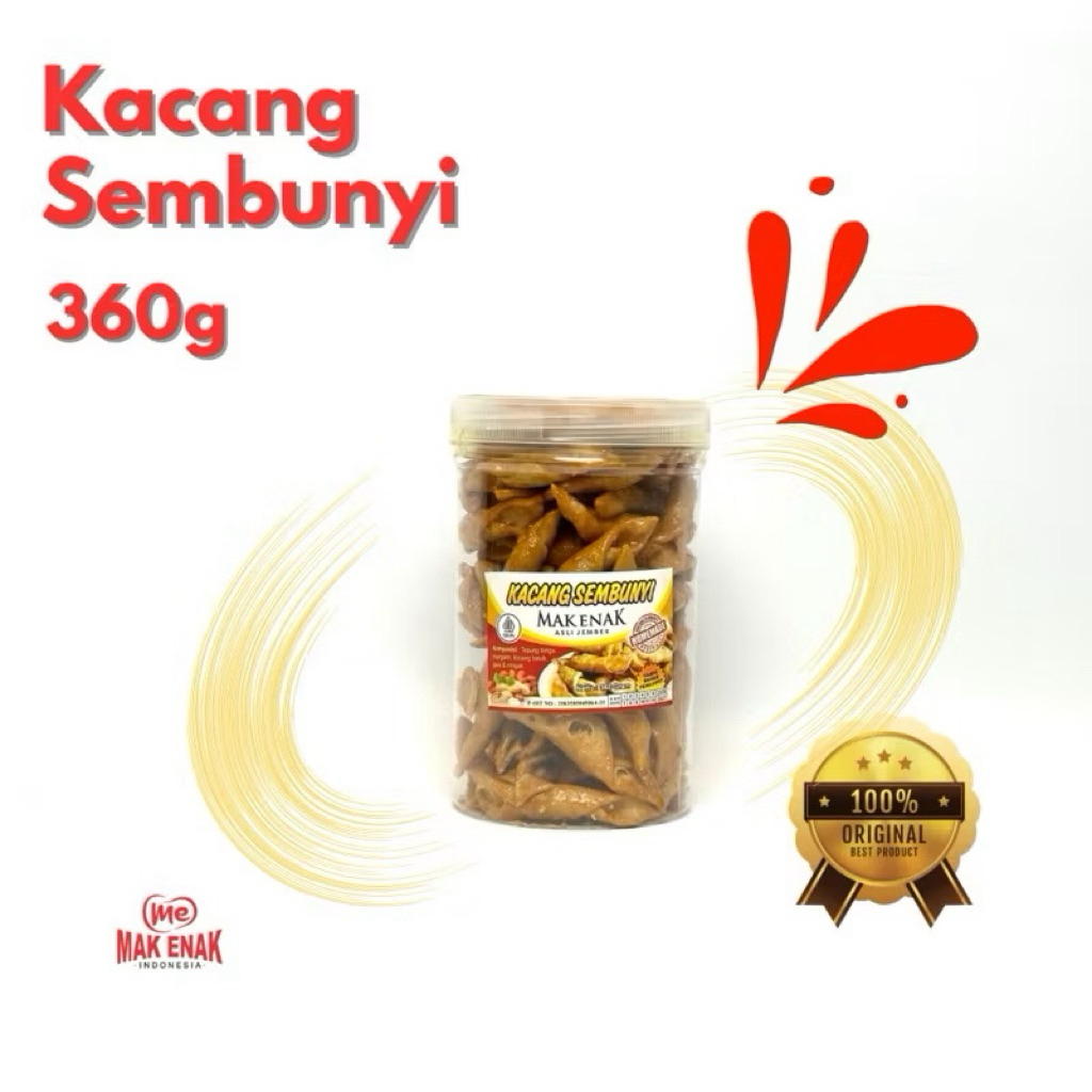 

KACANG SEMBUNYI 360 GRAM | MAK ENAK INDONESIA | MASJID AL FAWWAZ BAROKAH