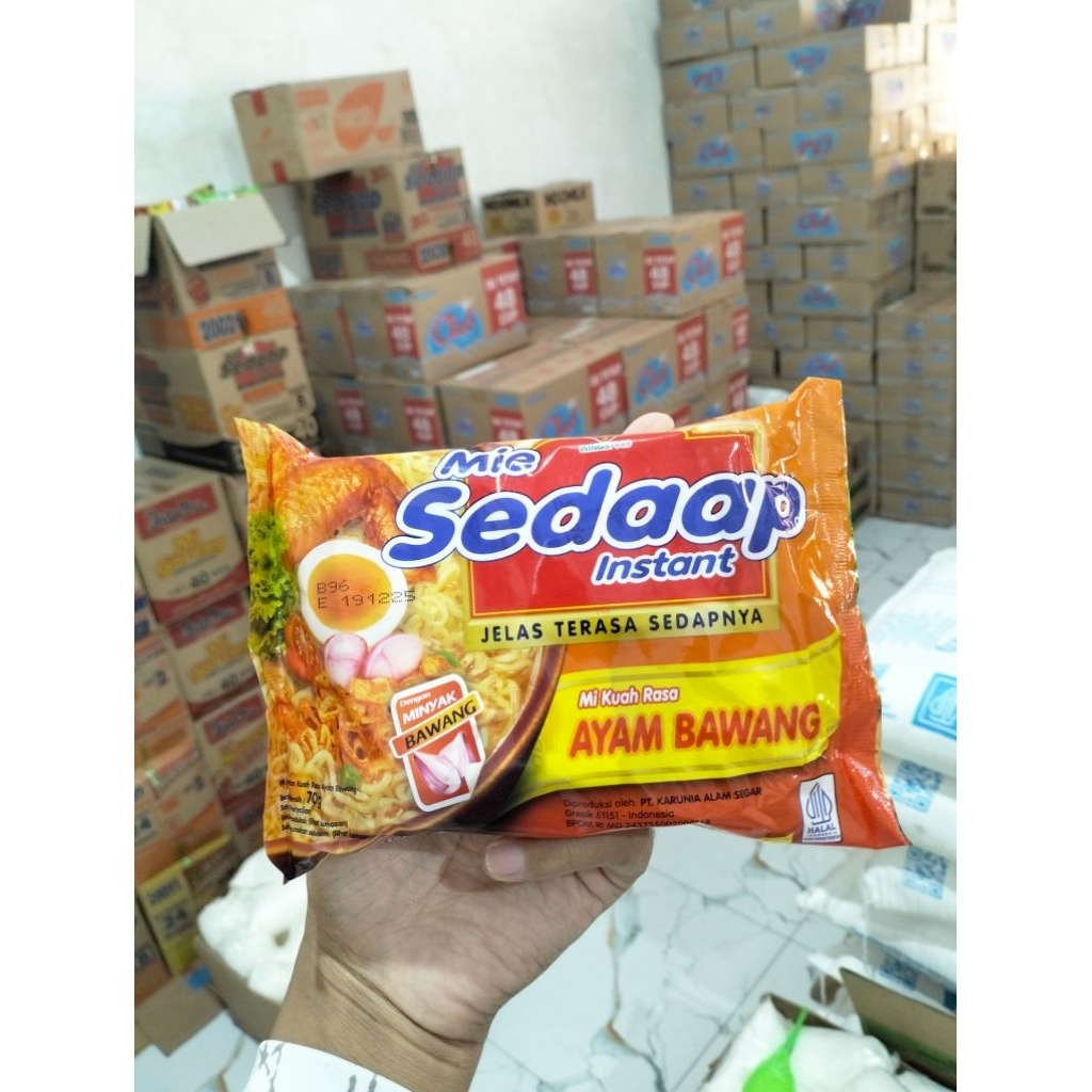 

SEDAAP AYAM BAWANG / MIE INSTAN / MIE KUAH AYAM BAWANG