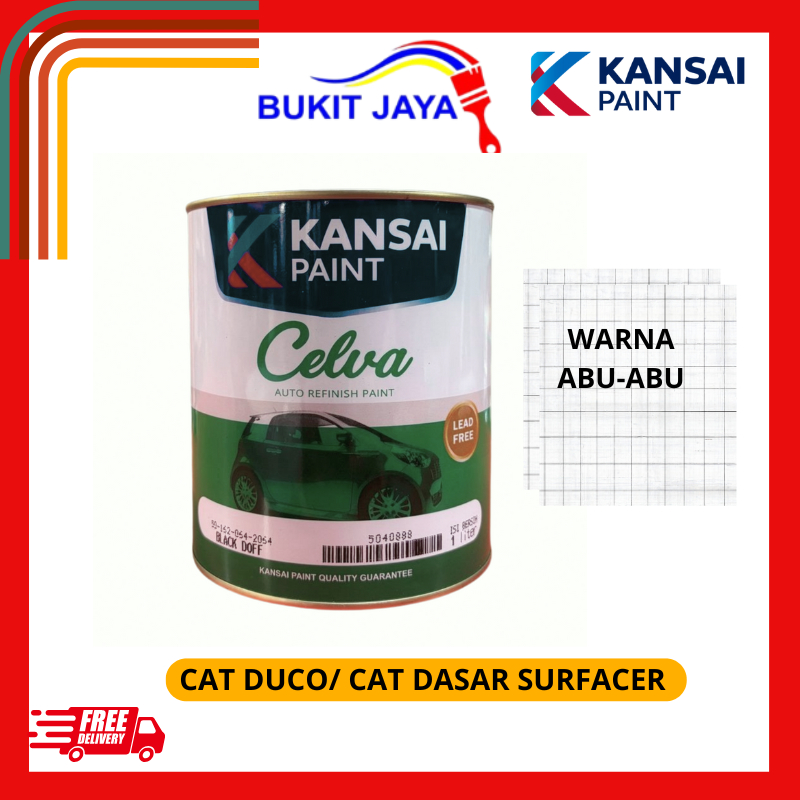 CAT DUCO CELVA/CAT DASAR SURFACER GREY