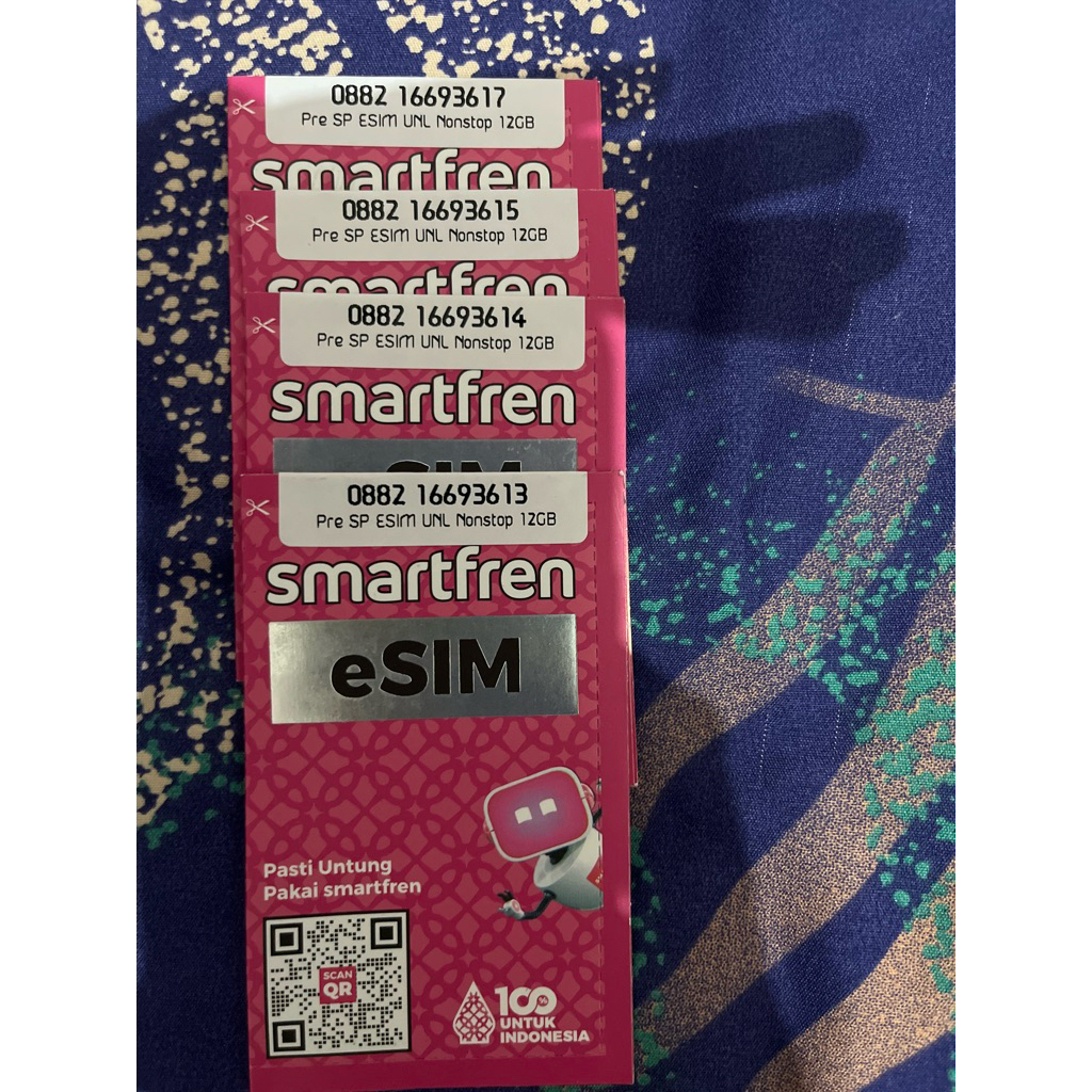 eSIM SMARTFREN Kuota 30GB