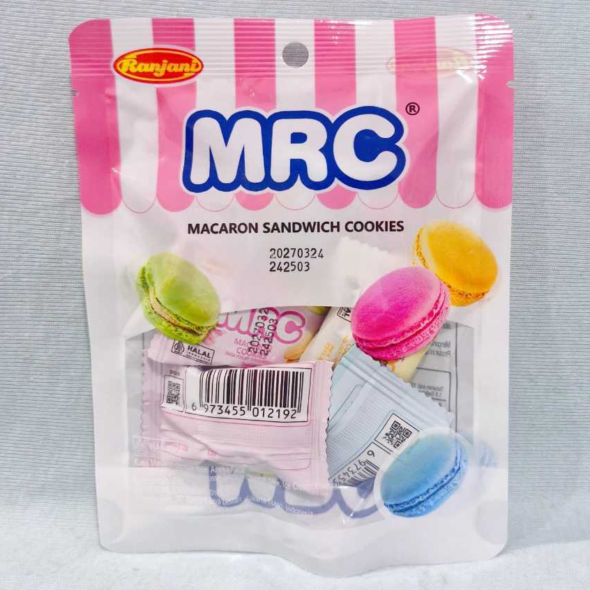

Ranjani MRC Macaron Sandwich Cookies (1 Pcs x 23 gr)