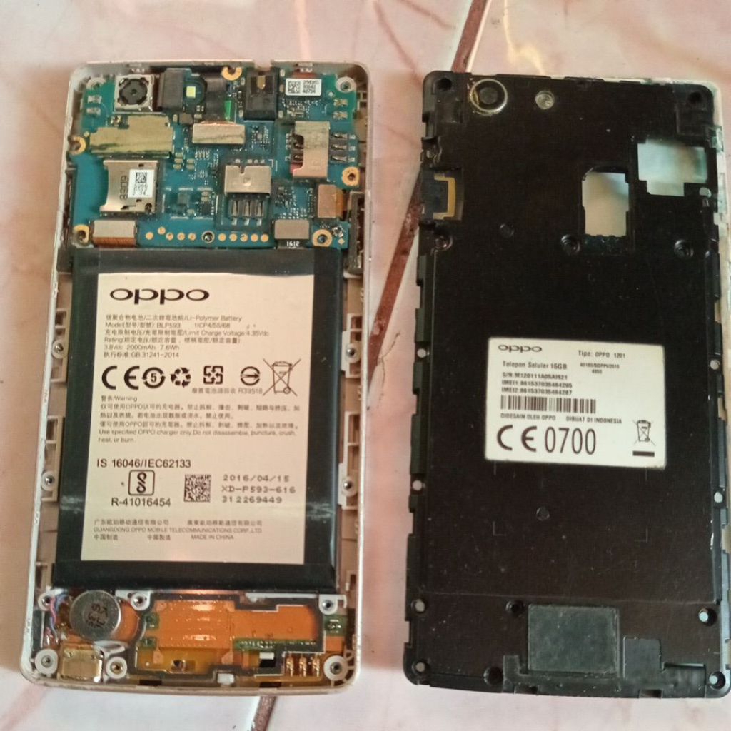 mesin oppo neo 5 gagu